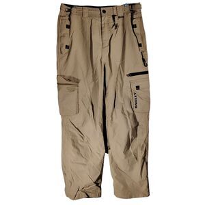 Oakley vintage Nitro Fuel 2 snow pants mens XL XLarge khaki tan Y2K ski snowboar